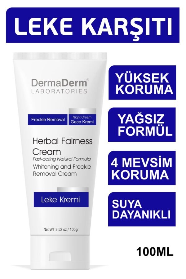 Dermaderm Leke Oluşumuna Karşı Etkili  Gece Leke Kremi 100ml