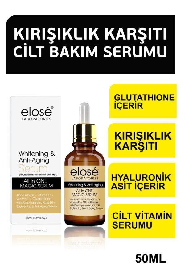 elose Leke Karşıtı Arbutin ve Hyalüronik Asit  Serumu 50ml